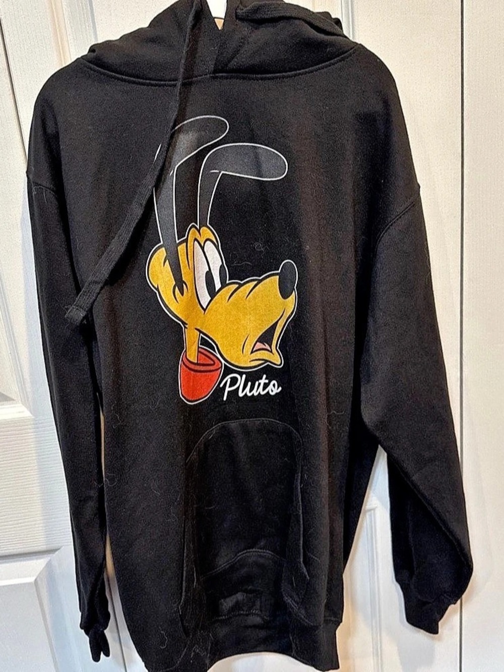 Disney Pluto hoodie Pluto Graphic Hoodie in Black Like New